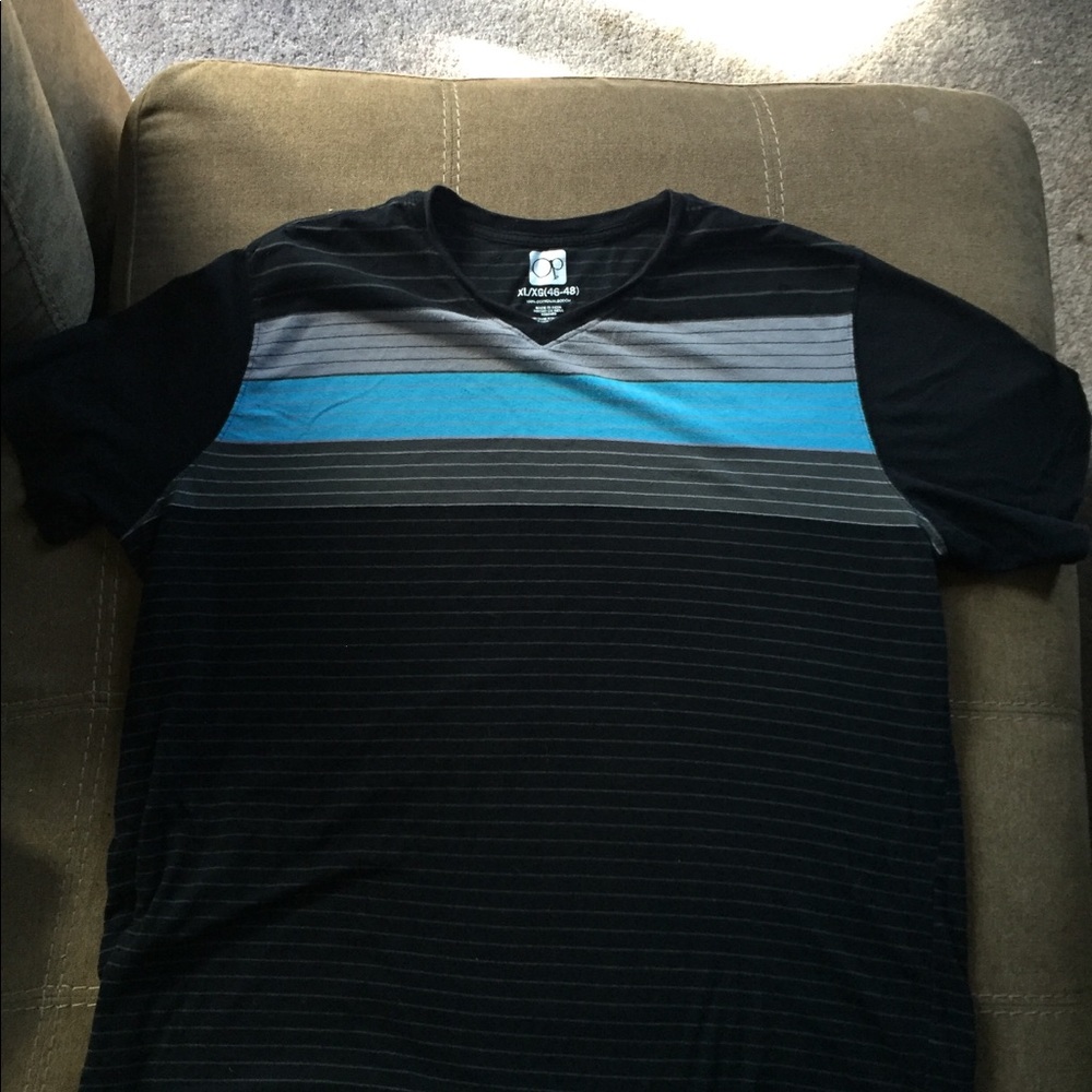 OP V-neck shirt